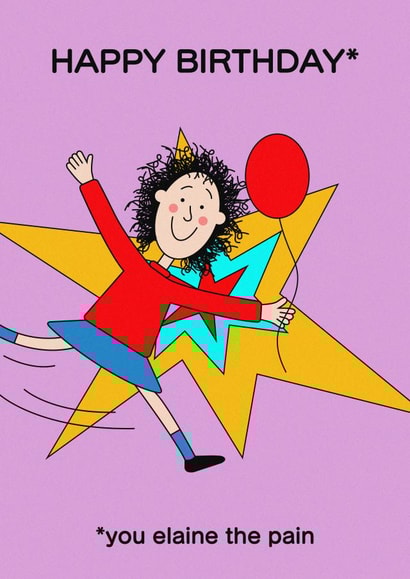 tracy beaker Birthday Card 11697 created by Rishi