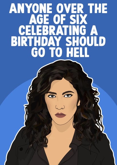 Rosa Diaz created by Pink + Pip