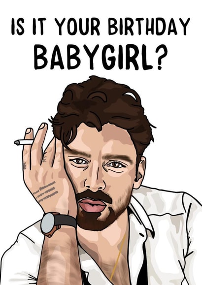 massimo are you lost baby girl Birthday Card 16294 created by Bubble&Cheek