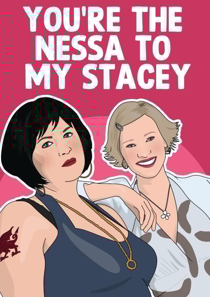 Nessa to my Stacey created by Pink + Pip