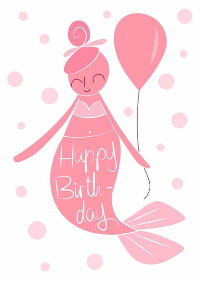 Happy Birthday Mermaid card created by Leah Roberts