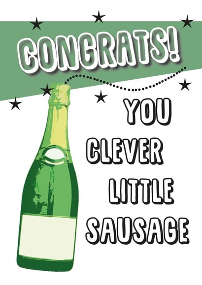 congrats congratulations Exams Card 19482 created by PaperJam Creative