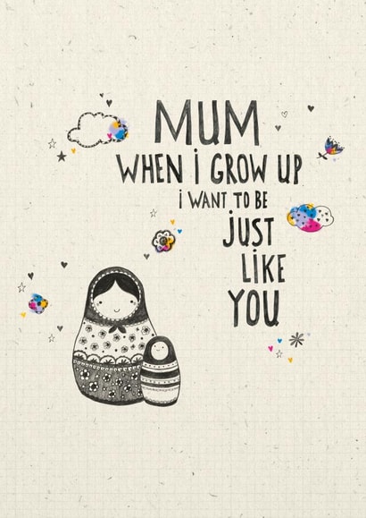 mum mummy Mothers Day Card 26021 created by Cathy Haworth