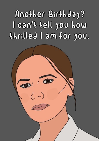 Victoria Beckham Spice Girls Birthday Card 14325 created by Dottie Mottie