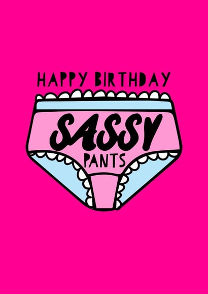 sassy diva Birthday Card 17233 created by @sophie robbens