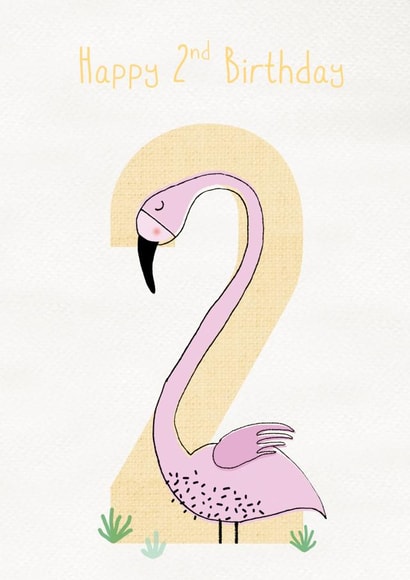 2 2nd Birthday Card 14724 created by All The Best