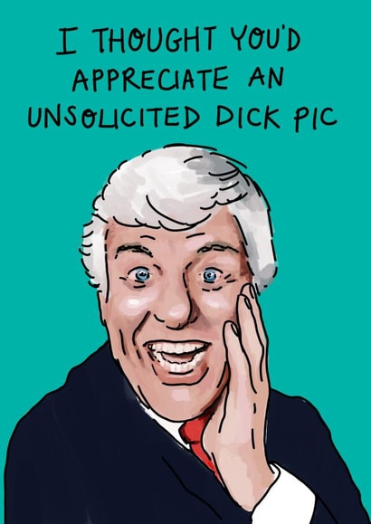 Dick van Dyke rosie Johnson illustrates Card 42516 created by Rosie Johnson Illustrates