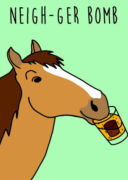 jager bomb jager Birthday Card 18793 created by Holly Collective