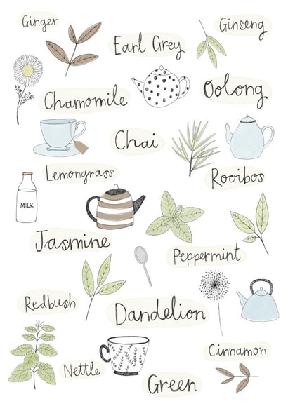 tea cup of tea Card 44351 created by Rebecca Dyke