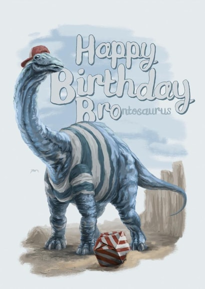 Brother Bro Birthday Card 15621 created by Fasanian Artistry