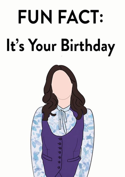 the good place janet Birthday Card 19579 created by Cards by Owl