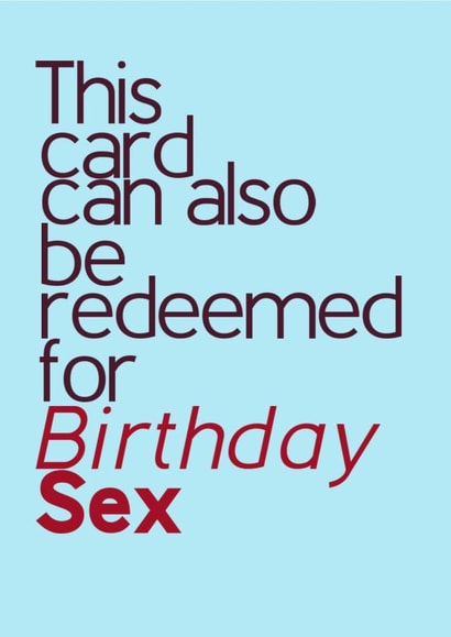 funny rude Birthday Card 19237 created by Leah Laughs