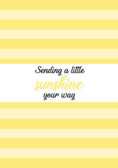 Sending Sunshine created by Chloe Teddy