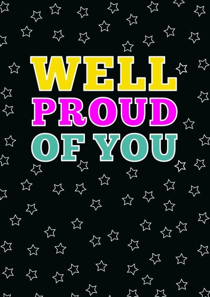 Rainbow Congratulations Card created by Bettie Confetti