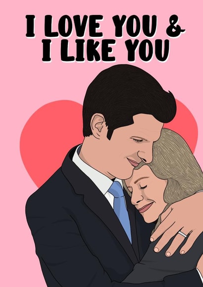 I love you & I like you. created by Pink + Pip