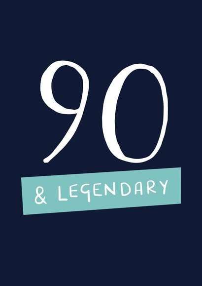 Legendary 90th Birthday Card created by Sarah Catherine