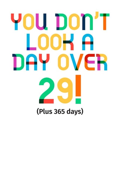 30 thirty Birthday Card 19296 created by POP FIZZ