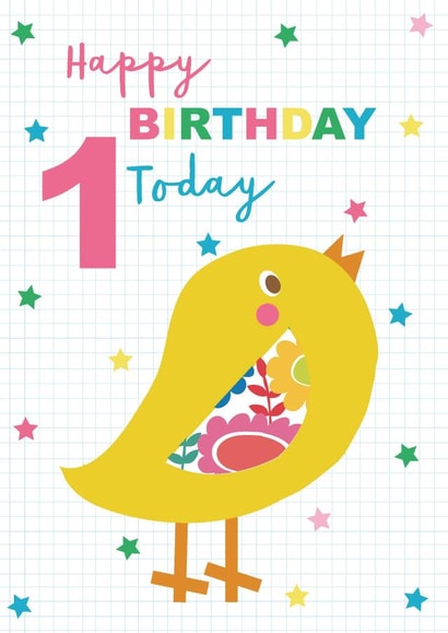 1 one Birthday Card 12682 created by TillieMint