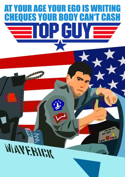 Top Gun - top guy created by Close to the bone