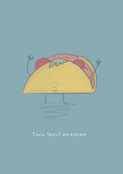 taco bout Congratulations Card 3373 created by Richard Darani