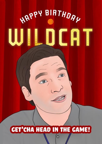 coach bolton wildcat Birthday Card 10113 created by Hey Huns It's Nicole