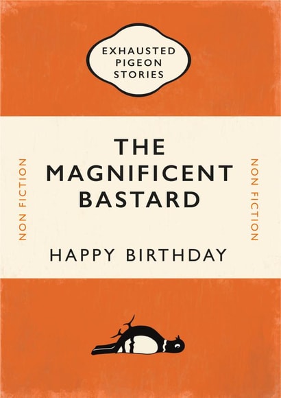 penguin novel Birthday Card 19364 created by Yay Days