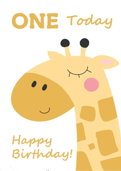 First 1 Birthday Card 19173 created by KarenCharlton