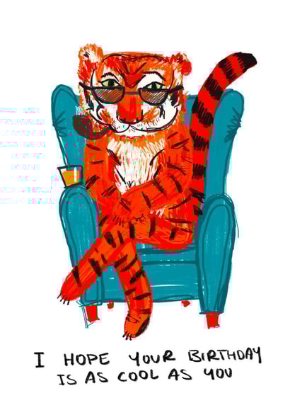 cool as Birthday Card 26118 created by Ivorymint cards