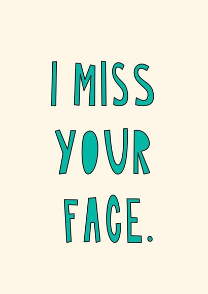 miss your Love & Friendship Card 6694 created by Redback Cards