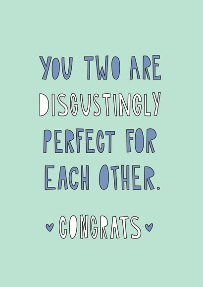 engagement engaged Engagement & Marriage Card 6700 created by Redback Cards