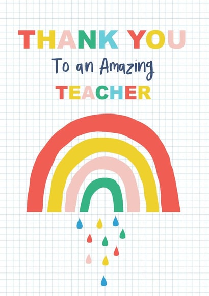 thanks thank you Thank You Card 12684 created by TillieMint