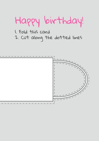 face mask covering Birthday Card 41661 created by Kewl cards