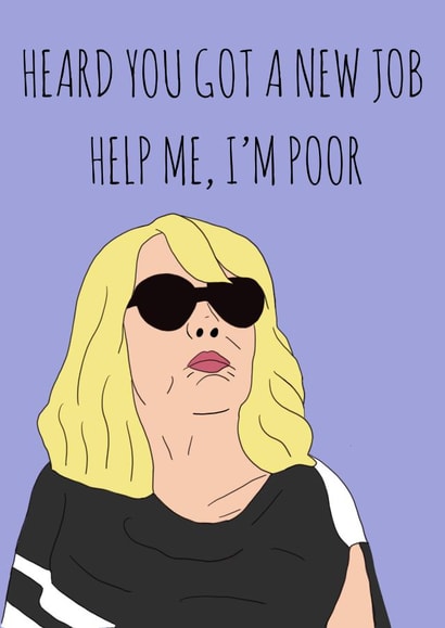 heard got New Job Card 19673 created by The Chipper Whippet