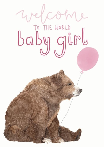Congratulations new baby card 1001 created by Bramble Designs