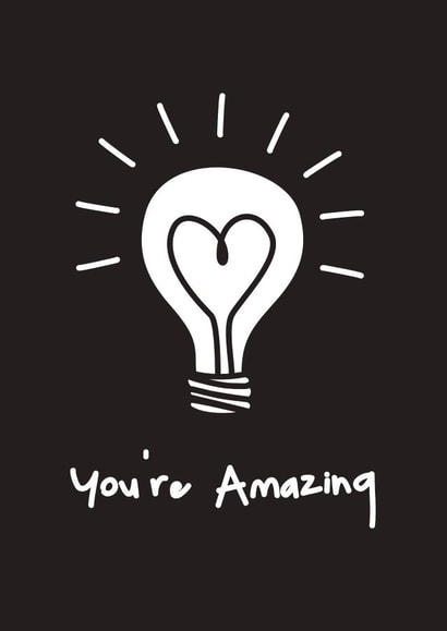 amazing you're amazing Card 44496 created by Eleanor + Alexander