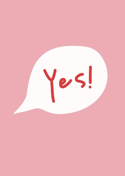 yes rsvp Card 44497 created by Eleanor + Alexander