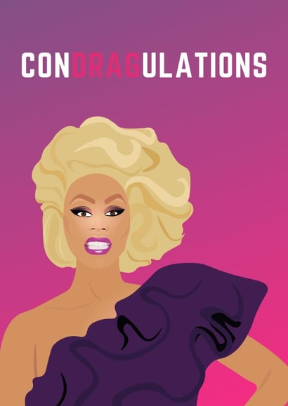 congratulations ru paul Congratulations Card 17480 created by TEA Designs