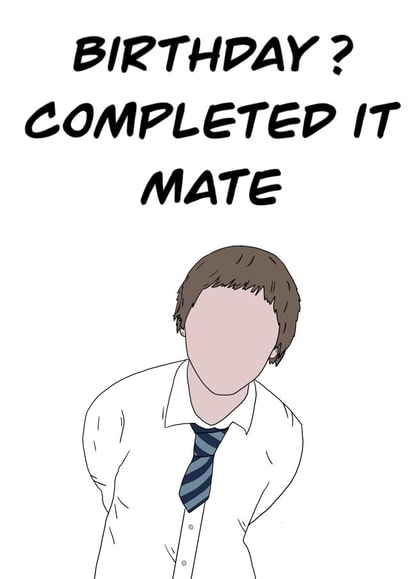 the inbetweeners filmtv Birthday Card 15582 created by Gee Designs