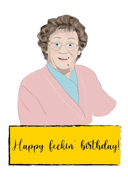 Mrs Brown Mrs browns boys Birthday Card 19160 created by KD STUDIO DESIGN