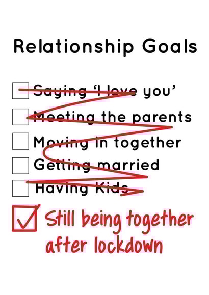 Relationship goals card created by Pack a Punch Designs