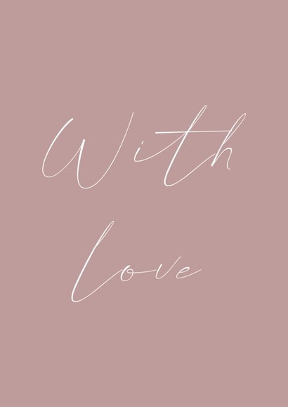 With love love Just because Card 12605 created by Designs By Hailey