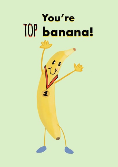 top banana Graduation Card 13426 created by Her Joyful Heart