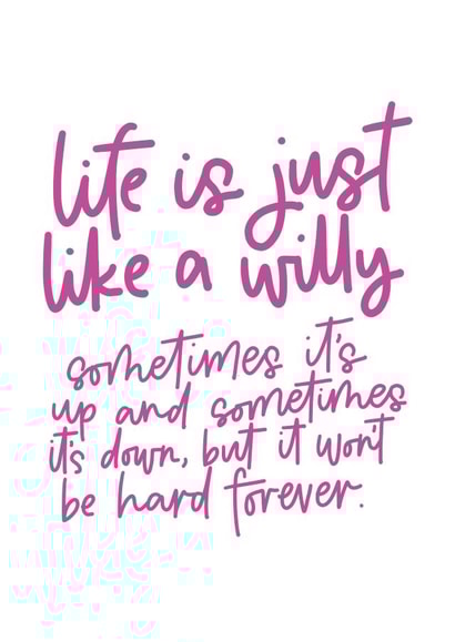 Lockdown Card Cheer up card Card 36949 created by Blink Lettering