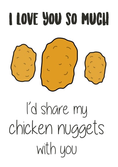 love you sharing Anniversary Card 19351 created by Double Daft