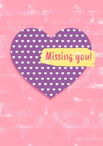 missing you spreadasmile Just because Card 19823 created by Ishaaque x Dinky Rouge