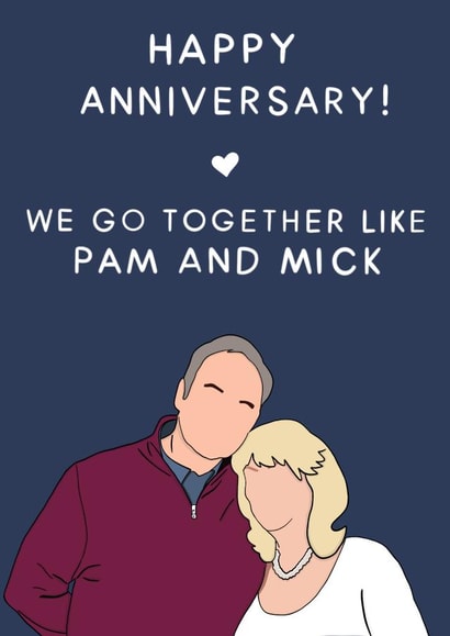 Gavin and Stacy Pam and Mick Anniversary Card 19486 created by From Deanna