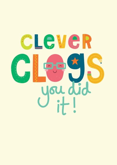 clever clogs Exams Card 19843 created by Gingerbred