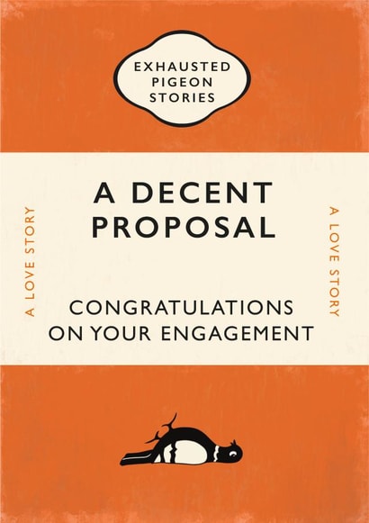 A decent proposal - engagement created by Yay Days