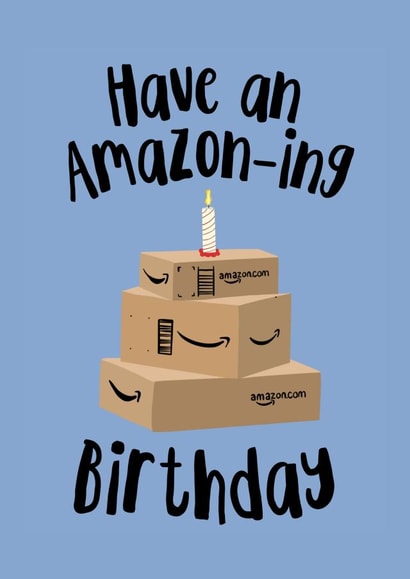 amazon amazing Birthday Card 16280 created by Molly Cards UK