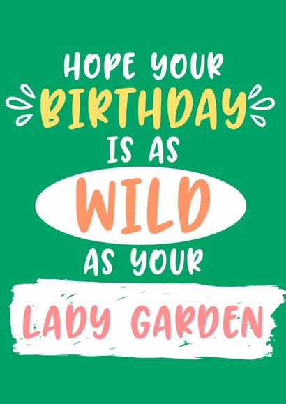 funny rude Birthday Card 7199 created by Giddy Kipper